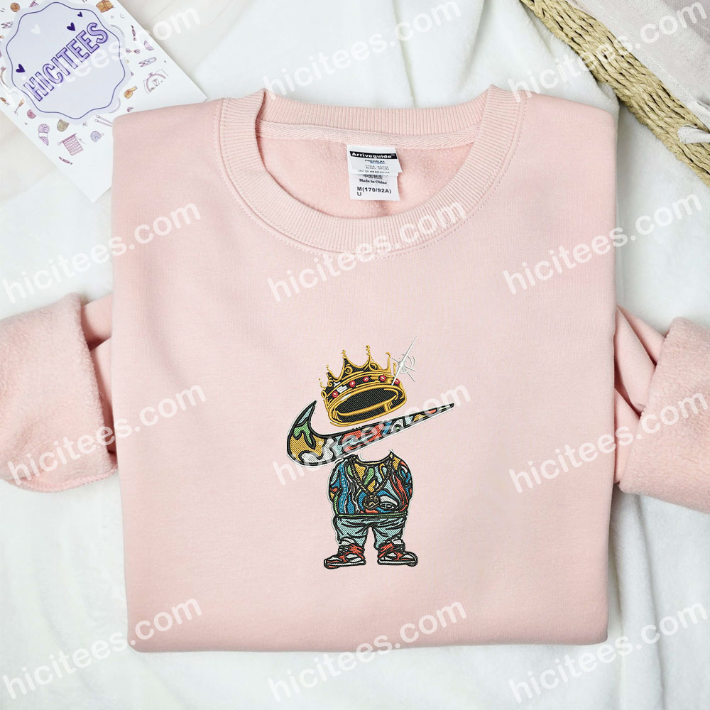 HipHop Embroidered Shirt, Custom Embroidered Sweatshirt, Best Gift Ideas HipHop Embroidered Shirt, Custom Embroidered Sweatshirt, Best Gift Ideas