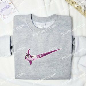 Anime Face Embroidered Shirt Anime Embroidered Hoodie 2