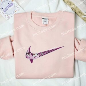 Anime Face Embroidered Shirt Anime Embroidered Hoodie 3