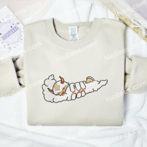 Appa Avatar Embroidered Shirt Anime Embroidered Shirt 2