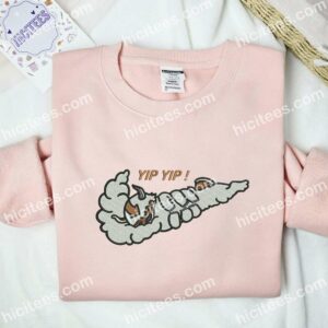 Appa Yip Yip Anime Embroidered Shirt 1 Appa Yip Yip Embroidered Shirt Anime Embroidered Shirt 2