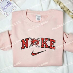 Arlong Pirates Logo One Piece Anime Embroidered Shirt 2 Arlong Pirates Logo One Piece Embroidered Shirt Anime Embroidered Hoodie 3