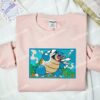 Balastoise Pokemon Anime Embroidered Shirt