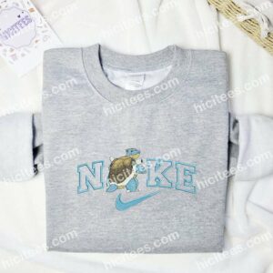 Blastoise Pokemon Embroidered Hoodie Anime Embroidered Shirt 2