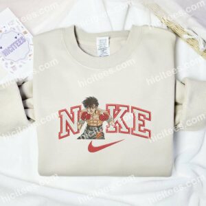 Takeshi Hajime no Ippo Anime Embroidered Shirt 1 Boxer Takeshi Hajime no Ippo Embroidered Shirt Anime Embroidered Shirt 2