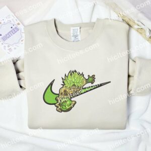Broly Dragon Ball Anime Embroidered Shirt