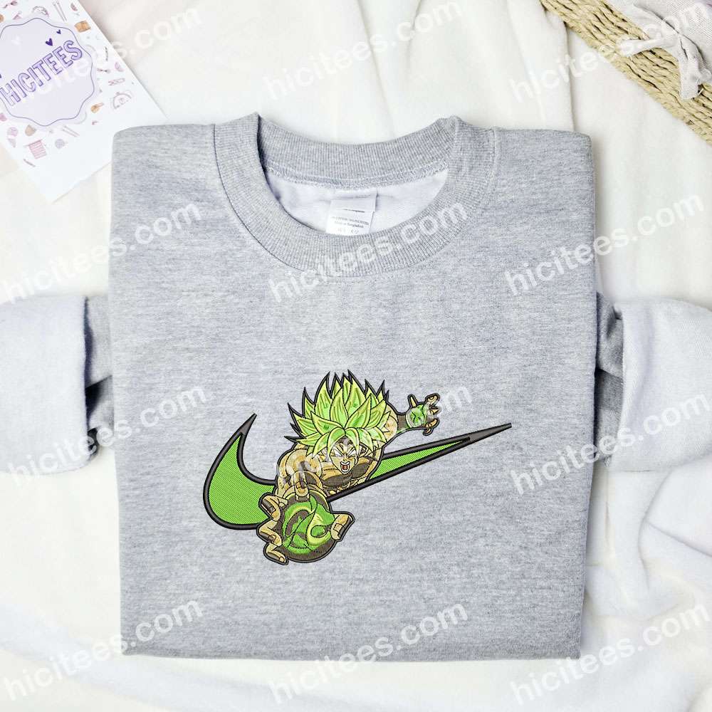 Broly Dragon Ball Anime Embroidered Shirt Broly Dragon Ball Anime Embroidered Shirt