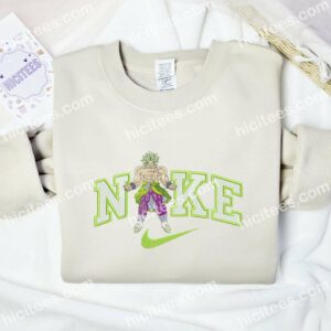 Broly Dragon Ball Anime Embroidered Shirt 1 Broly Gragon Balls Embroidered Shirt Anime Embroidered Shirt 2