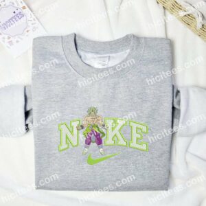 Broly Dragon Ball Anime Embroidered Shirt 2 Broly Gragon Balls Embroidered Shirt Anime Embroidered Shirt 3