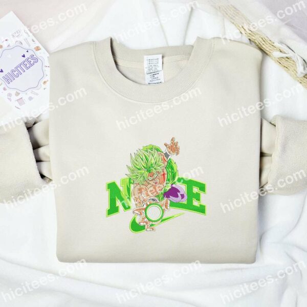 Broly Dragon Ball Anime Embroidered Shirt