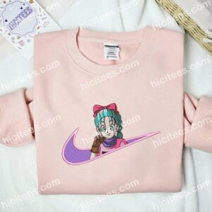 Bulma Dragon Ball Anime Embroidered Shirt