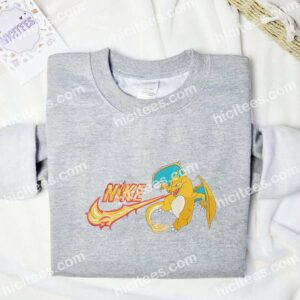 Charizard Fire Pokemon Anime Embroidered Shirt 1 Charizard Fire Pokemon Embroidered Shirt Anime Embroidered Shirt 2