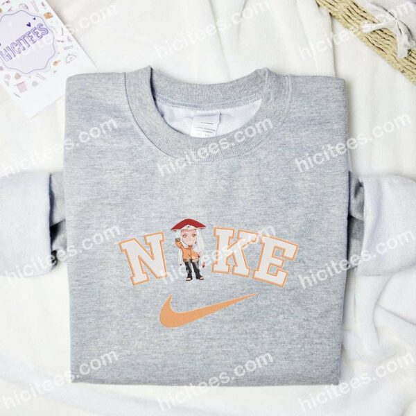 Hokage Chibi Naruto Anime Embroidered Shirt