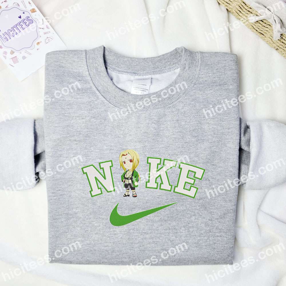 Chibi Tsunade Naruto Anime Embroidered Shirt Chibi Tsunade Naruto Anime Embroidered Shirt