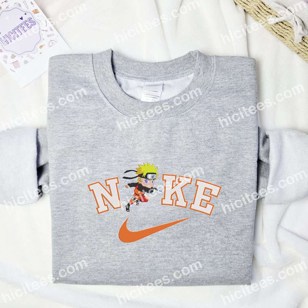 Naruto Chibi Naruto Anime Embroidered Shirt Naruto Chibi Naruto Anime Embroidered Shirt