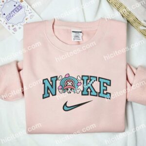 Chopper One Piece Anime Embroidered Shirt 2 Chopper One Piece Embroidered Hoodie Anime Embroidered Shirt 3