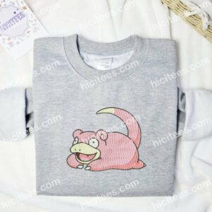 Clowpoke Pokemon Anime Embroidered Shirt 1 Clowpoke Pokemon Embroidered Shirt Anime Embroidered Shirt 2