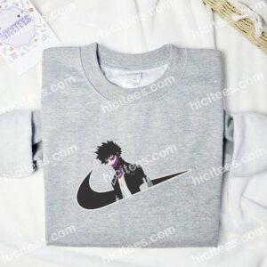 Dabi My Hero Academia Anime Embroidered Shirt 2 Dabi My Hero Academia Embroidered Shirt Anime Embroidered Shirt 3