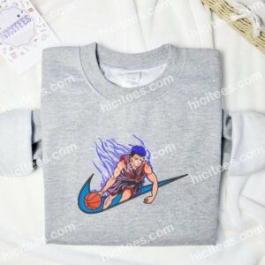 Daiki Aomine Kuroko no Basuke Anime Embroidered Shirt 2 Daiki Aomine Kuroko no Basuke Embroidered Shirt Anime Embroidered Shirt 3