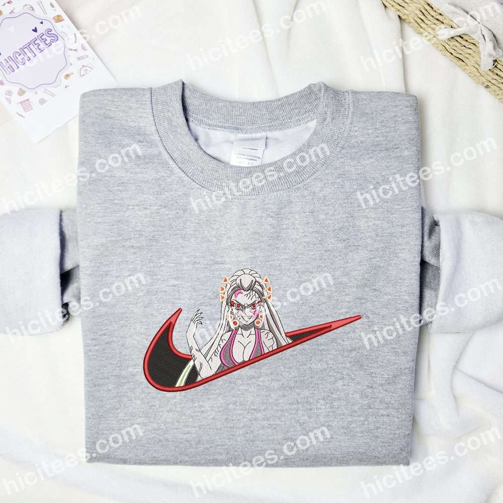 Daki Kimetsu no Yaiba Anime Embroidered Shirt Daki Kimetsu no Yaiba Anime Embroidered Shirt