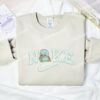 Squirtle Cute Pokemon Anime Embroidered Shirt