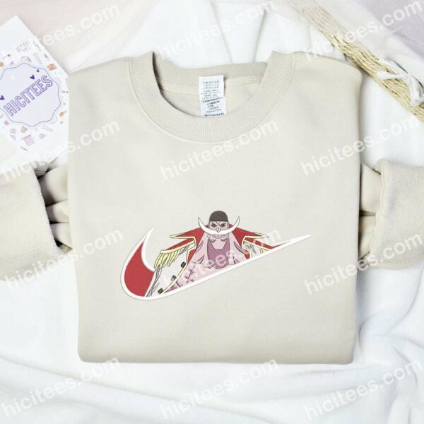 Edward Newgate One Piece Anime Embroidered Shirt