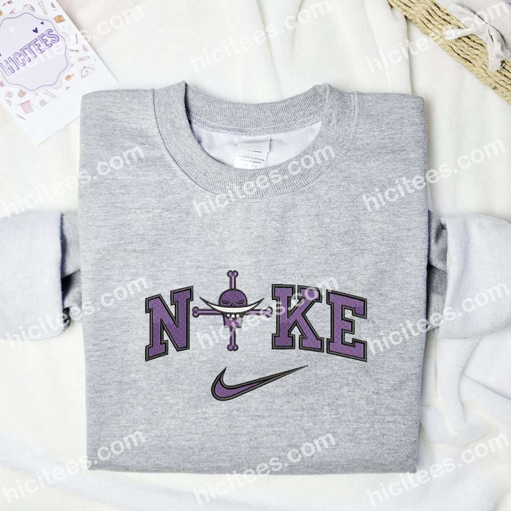 Edward Newgate Jolly Roger One Piece Anime Embroidered Shirt Edward Newgate Jolly Roger One Piece Anime Embroidered Shirt