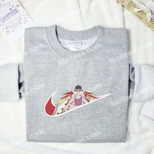 Edward Newgate One Piece Anime Embroidered Shirt 1 Edward Newgate One Piece Embroidered Shirt Anime Embroidered Shirt 2