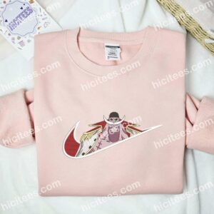 Edward Newgate One Piece Anime Embroidered Shirt 2 Edward Newgate One Piece Embroidered Shirt Anime Embroidered Shirt 3