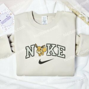 Eeve Pokemon Anime Embroidered Shirt 2 Eeve Pokemon Embroidered Shirt Anime Embroidered Shirt 3