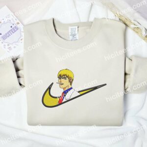 Eikichi Onizuka Great Teacher Onizuka Embroidered Shirt Anime Embroidered Shirt 3