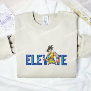 Goku Dragon Ball Anime Embroidered Shirt 1 Elevate Goku Dragon Ball Embroidered Shirt Anime Embroidered Shirt 2