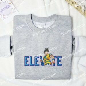 Goku Dragon Ball Anime Embroidered Shirt 2 Elevate Goku Dragon Ball Embroidered Shirt Anime Embroidered Shirt 3