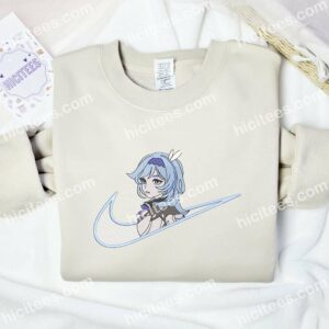 Eula Genshin Impact Embroidered Shirt Anime Embroidered Shirt 2