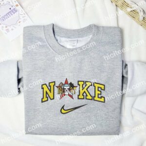 Franky Jolly Roger One Piece Anime Embroidered Shirt 1 Franky Pirates Logo One Piece Embroidered Shirt Anime Embroidered Shirt 2