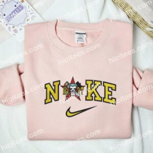 Franky Jolly Roger One Piece Anime Embroidered Shirt 2 Franky Pirates Logo One Piece Embroidered Shirt Anime Embroidered Shirt 3