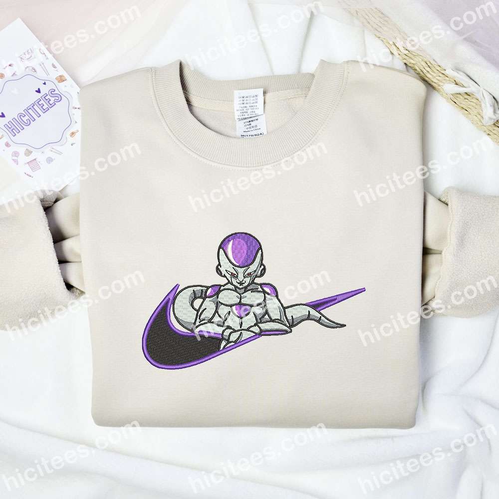 Frieza Dragon Ball Anime Embroidered Shirt Frieza Dragon Ball Anime Embroidered Shirt