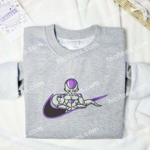 Frieza Dragon Ball Anime Embroidered Shirt 1 Frieza Dragon Ball Embroidered T shirt Anime Embroidered T shirt 2