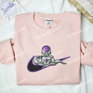 Frieza Dragon Ball Anime Embroidered Shirt 2 Frieza Dragon Ball Embroidered T shirt Anime Embroidered T shirt 3