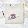 Gastly Pokemon Anime Embroidered Shirt