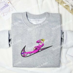 Giorno Giovanna JoJo's Bizarre Adventure Anime Embroidered Shirt 2 Giorno Giovanna JoJos Bizarre Adventure Embroidered Shirt Anime Embroidered Shirt 3