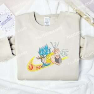 Gogeta Swoosh Dragon Ball Anime Embroidered Shirt 1 Gogeta Swoosh Dragon Ball Embroidered Hoodie Anime Embroidered Hoodie 2