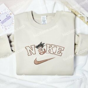 Goku Baby Dragon Ball Anime Embroidered Shirt 2 Goku Baby Dragon Ball Embroidered Shirt Anime Embroidered Shirt 3
