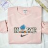 Goku Blue Dragon Ball Anime Embroidered Shirt