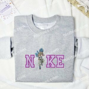Goku Blue Dragon Ball Anime Embroidered Shirt 2 Goku Blue Dragon Ball Embroidered Shirt Anime Embroidered Shirt 3