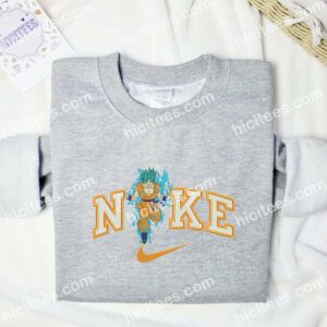 Goku Fire Dragon Ball Anime Embroidered Shirt 1 Goku Fire Dragon Ball Embroidered Shirt Anime Embroidered Shirt 2