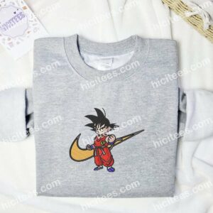Goku Kid Dragon Ball Anime Embroidered Shirt 2 Goku Kid Dragon Ball Embroidered Shirt Anime Embroidered Shirt 3