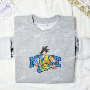 Goku Ready Dragon Ball Anime Embroidered Shirt 1 Goku Ready Dragon Ball Embroidered Hoodie Anime Embroidered Shirt 2
