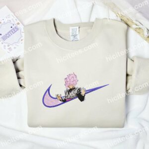Goku Rose Dragon Ball Anime Embroidered Shirt 1 Goku Rose Dragon Ball Embroidered Hoodie Anime Embroidered Shirt 2