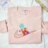Goku Super Saiyan Blue Dragon Ball Anime Embroidered Shirt